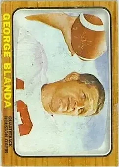 1966 Topps #48 - George Blanda - Houston Oilers