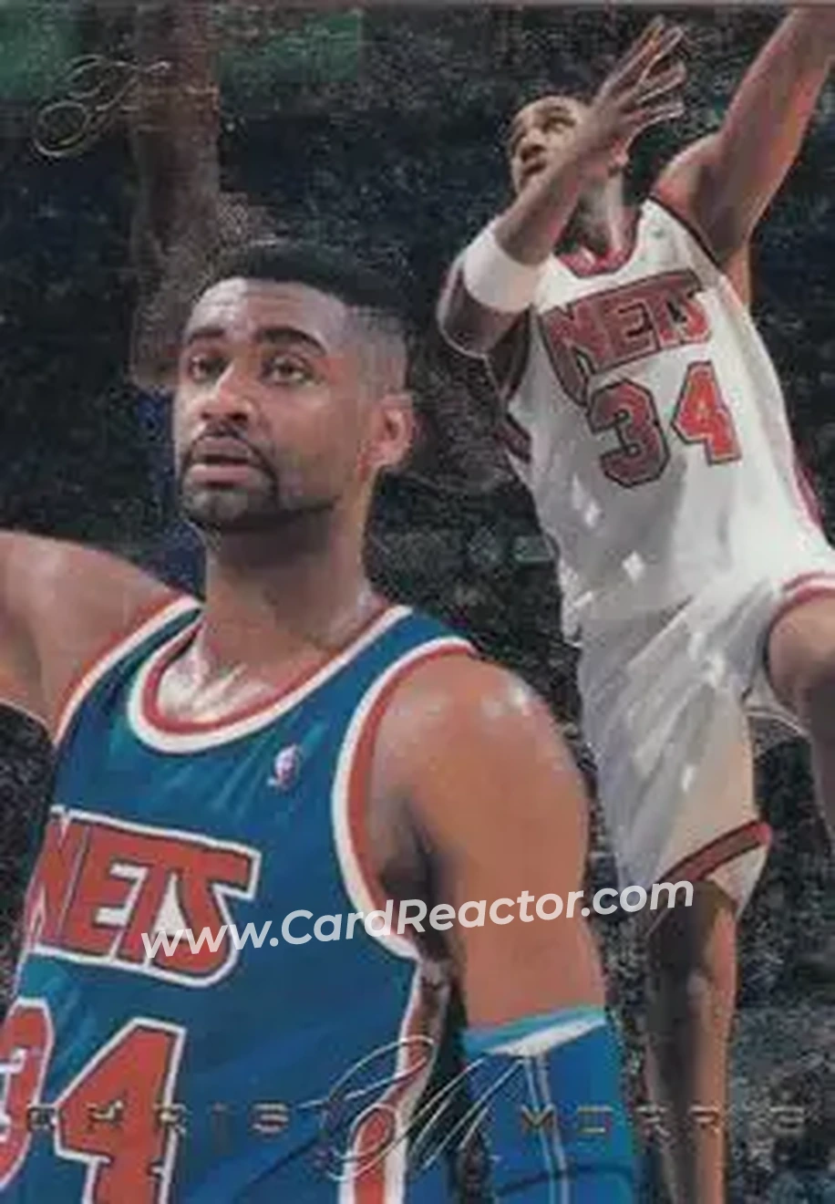 1995-96 Flair #86 - Chris Morris - Utah Jazz - Front