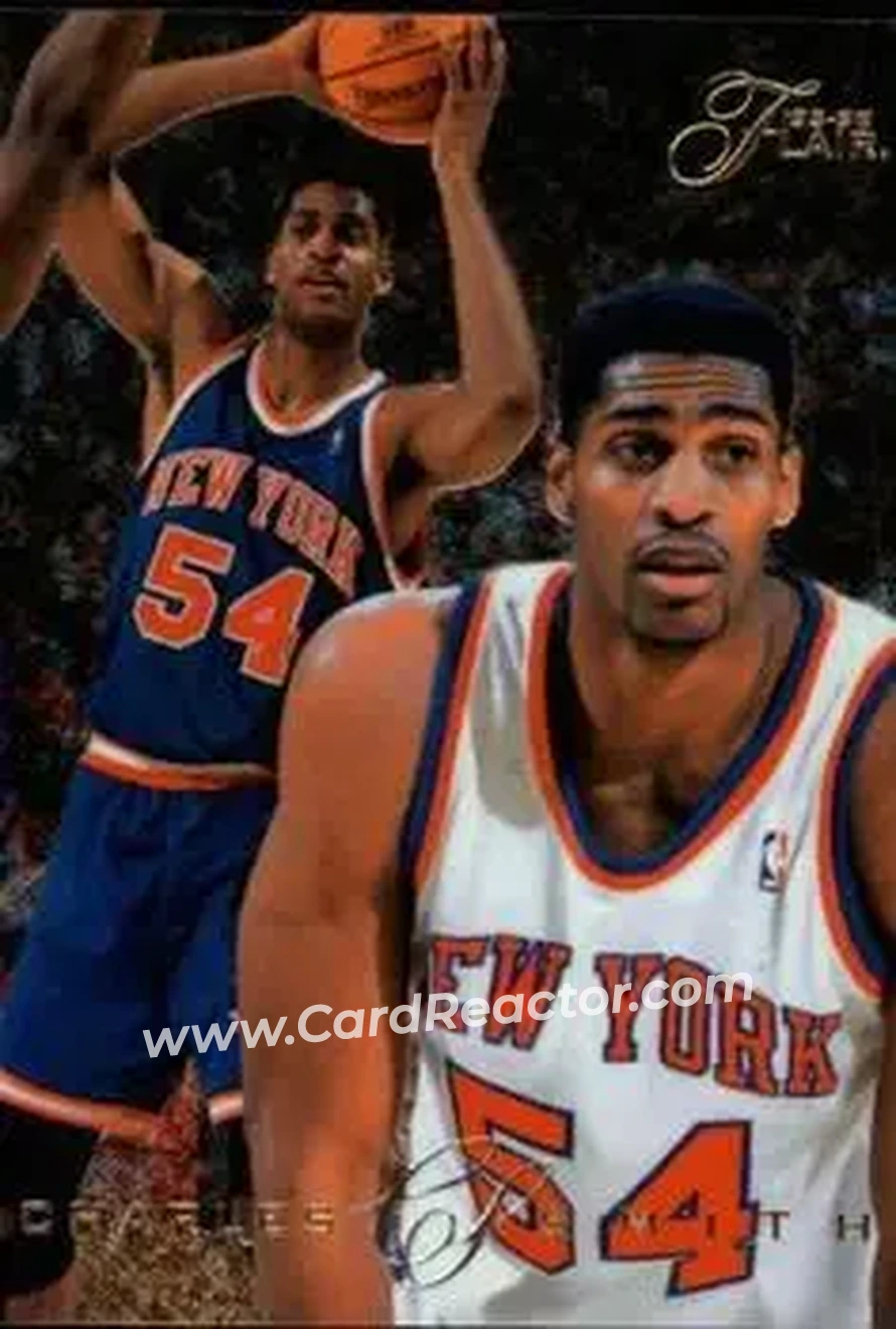 1995-96 Flair #92 - Charles Smith - New York Knicks - Front