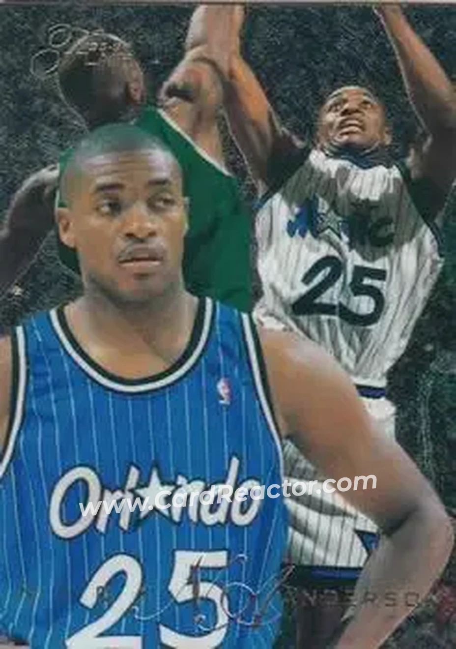 1995-96 Flair #94 - Nick Anderson - Orlando Magic - Front