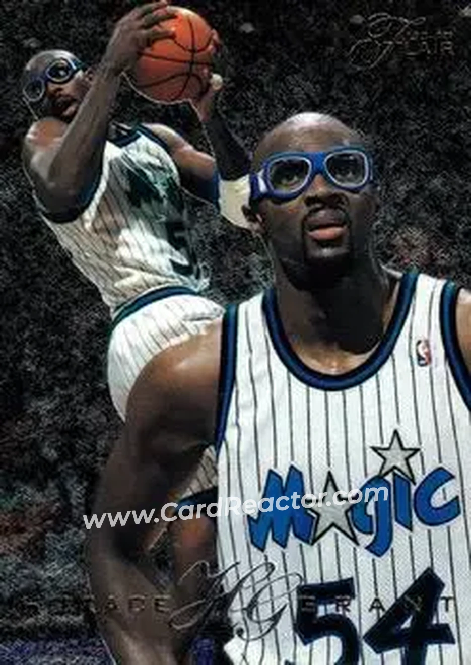 1995-96 Flair #95 - Horace Grant - Orlando Magic - Front
