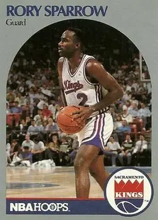 1990-91 Hoops #430 - Rory Sparrow - Sacramento Kings