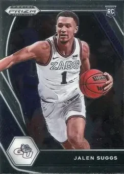 2021 Panini Prizm Draft Picks #3 - Jalen Suggs - Gonzaga Bulldogs