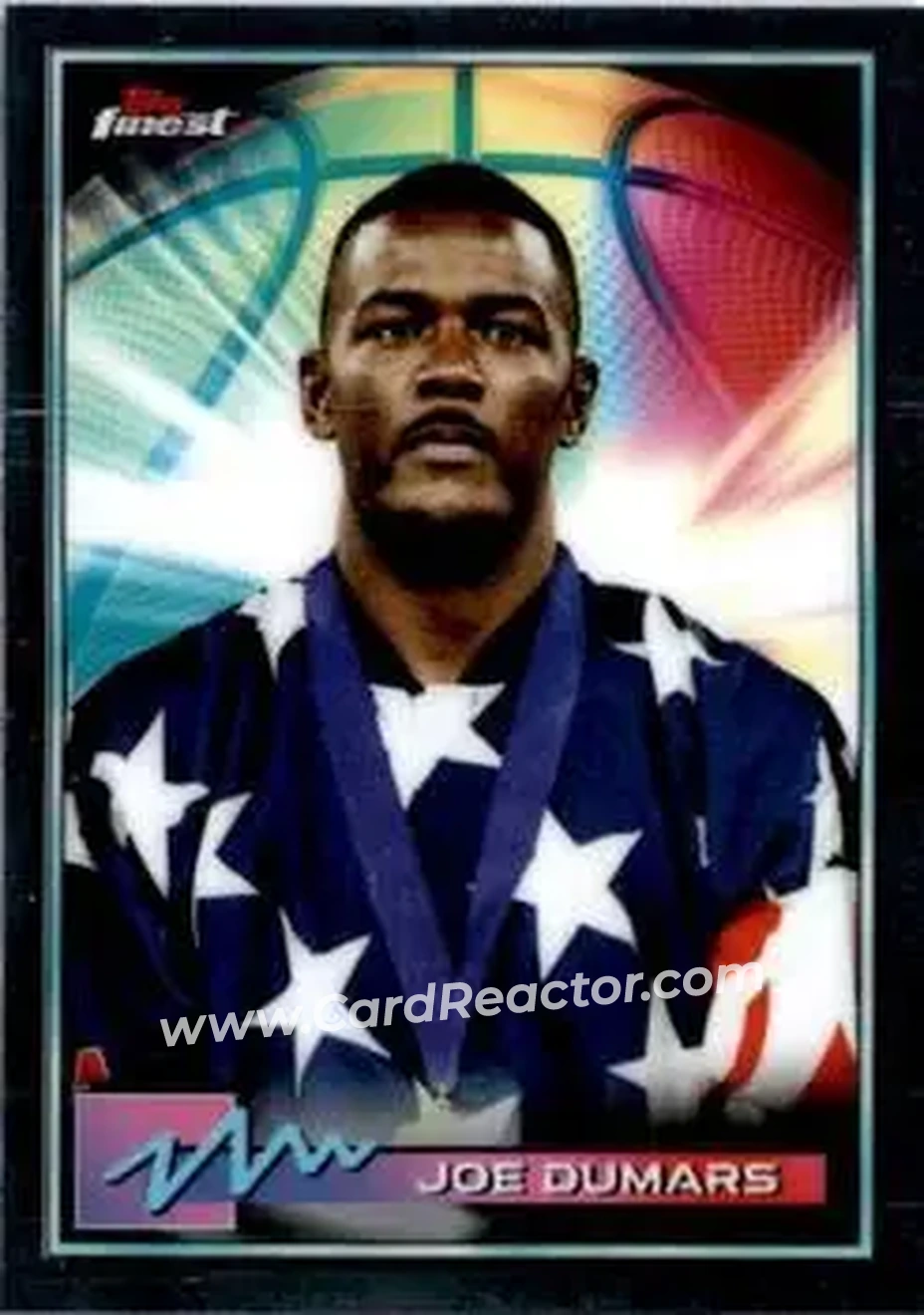 2021 Topps Finest #4 - Joe Dumars