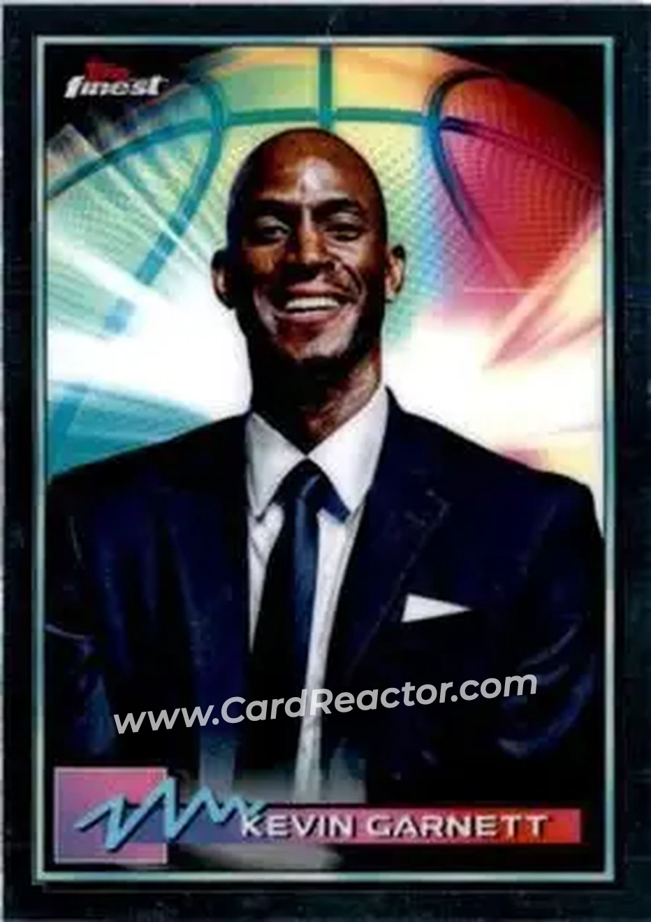 2021 Topps Finest #5 - Kevin Garnett