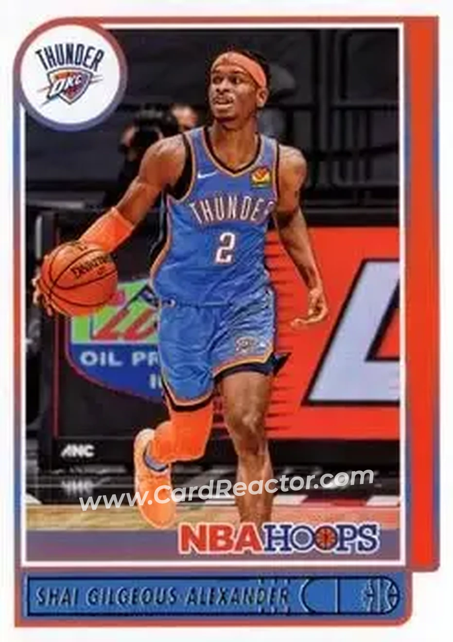 2021-22 Hoops #3 - Shai Gilgeous-Alexander - Oklahoma City Thunder