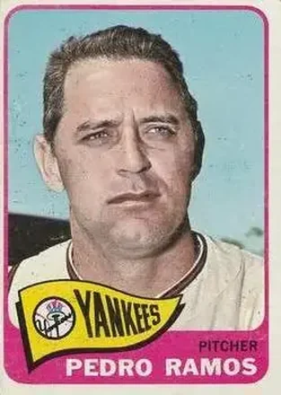 1965 O-Pee-Chee #13 - Pedro Ramos - New York Yankees