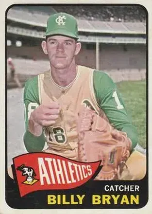 1965 O-Pee-Chee #51 - Billy Bryan - Kansas City Athletics