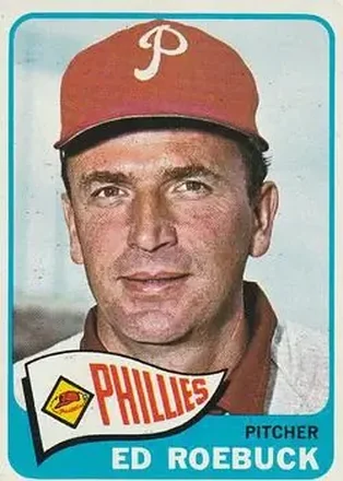 1965 O-Pee-Chee #52 - Ed Roebuck - Philadelphia Phillies