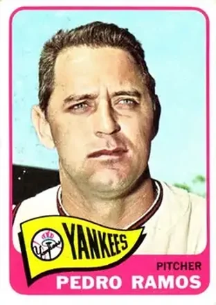 1965 Topps #13 - Pedro Ramos - New York Yankees