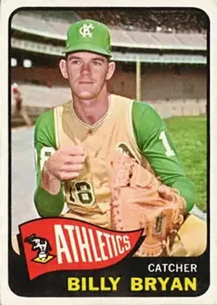 1965 Topps #51 - Billy Bryan - Kansas City Athletics