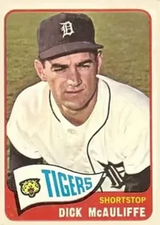 1965 Topps #53 - Dick McAuliffe - Detroit Tigers