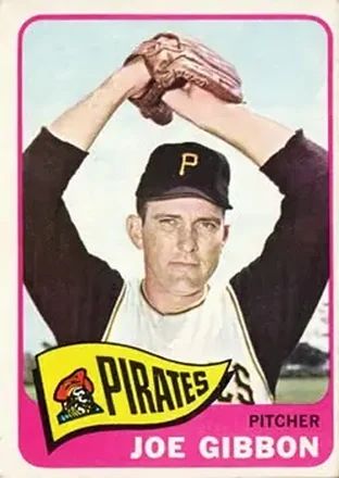 1965 Topps #54 - Joe Gibbon - Pittsburgh Pirates
