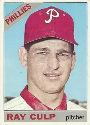 1966 O-Pee-Chee #4 - Ray Culp - Philadelphia Phillies