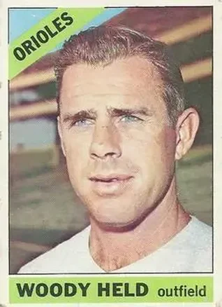 1966 O-Pee-Chee #136 - Woodie Held - Baltimore Orioles