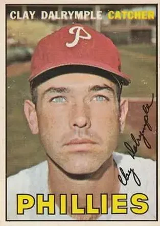 1967 O-Pee-Chee #53 - Clay Dalrymple - Philadelphia Phillies