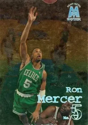 1998-99 SkyBox Molten Metal #102 - Ron Mercer - Boston Celtics