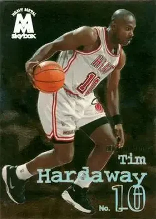 1998-99 SkyBox Molten Metal #106 - Tim Hardaway - Miami Heat