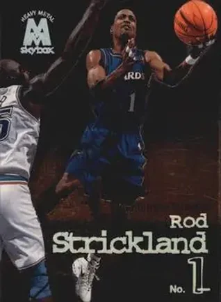 1998-99 SkyBox Molten Metal #107 - Rod Strickland - Washington Wizards