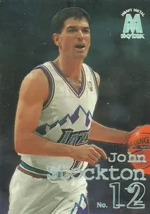 1998-99 SkyBox Molten Metal #111 - John Stockton - Utah Jazz