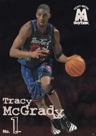 1998-99 SkyBox Molten Metal #116 - Tracy McGrady - Toronto Raptors