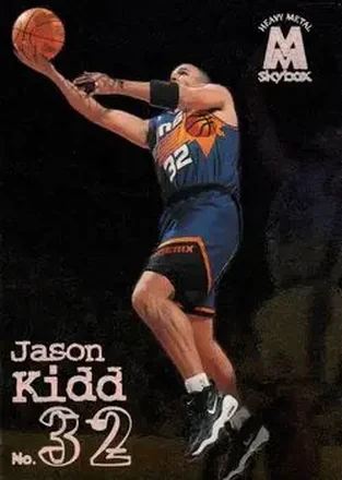 1998-99 SkyBox Molten Metal #127 - Jason Kidd - Phoenix Suns