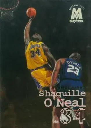 1998-99 SkyBox Molten Metal #145 - Shaquille O'Neal - Los Angeles Lakers