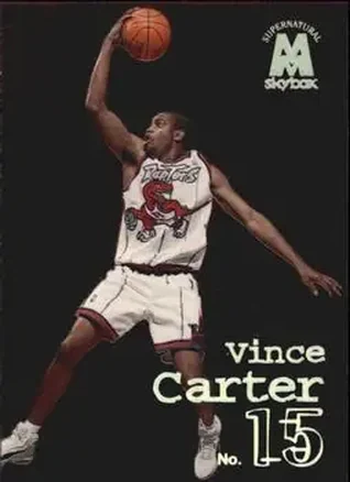 1998-99 SkyBox Molten Metal #134 - Vince Carter - Toronto Raptors