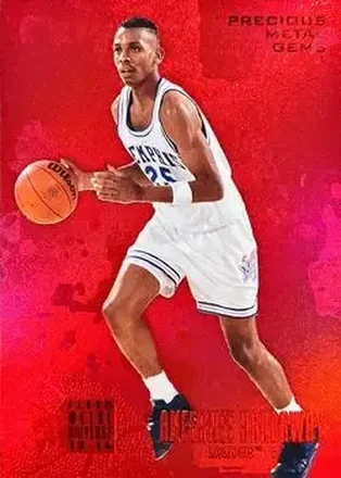 2013-14 Fleer Retro - '95-96 Metal Universe Precious Metal Gems Red #236 - Anfernee Hardaway - Memphis Tigers