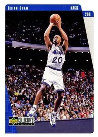 1997-98 Collector's Choice #101 - Brian Shaw - Orlando Magic