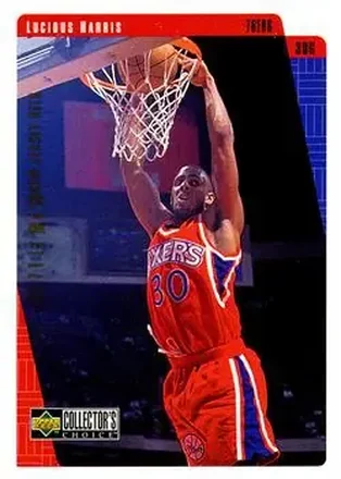 1997-98 Collector's Choice #106 - Lucious Harris - New Jersey Nets