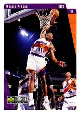 1997-98 Collector's Choice #112 - Wesley Person - Phoenix Suns