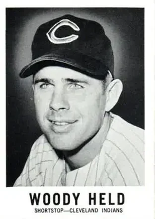1960 Leaf #2 - Woodie Held - Cleveland Indians
