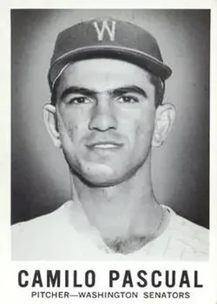 1960 Leaf #4 - Camilo Pascual - Washington Senators