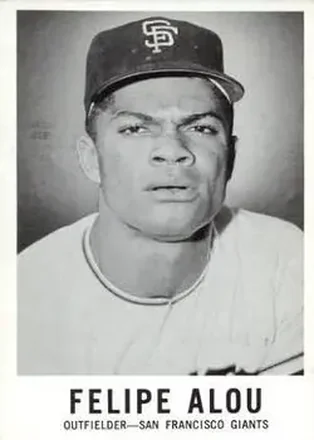 1960 Leaf #6 - Felipe Alou - San Francisco Giants