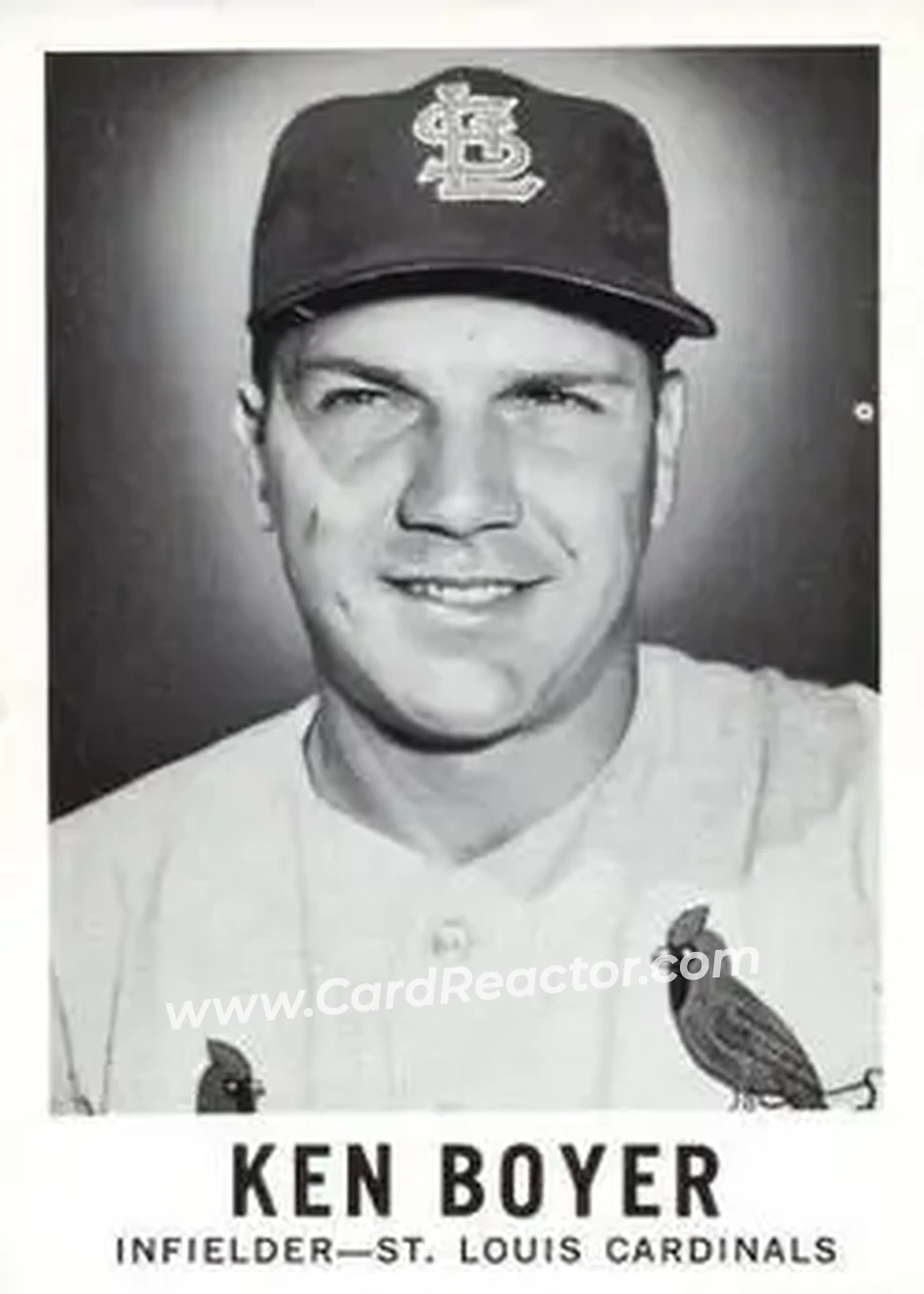 1960 Leaf #12 - Ken Boyer - St. Louis Cardinals
