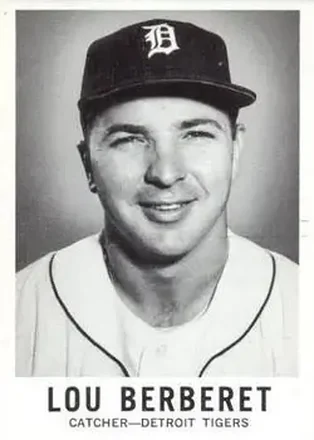 1960 Leaf #24 - Lou Berberet - Detroit Tigers