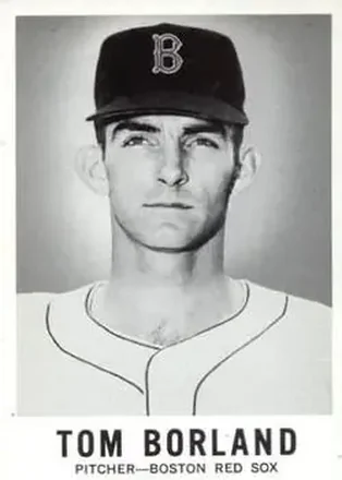 1960 Leaf #26 - Tom Borland - Boston Red Sox
