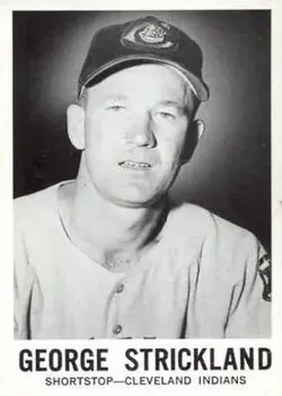 1960 Leaf #30 - George Strickland - Cleveland Indians