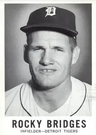 1960 Leaf #31 - Rocky Bridges - Detroit Tigers