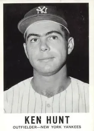 1960 Leaf #33 - Ken L. Hunt - New York Yankees