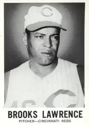 1960 Leaf #36 - Brooks Lawrence - Cincinnati Reds