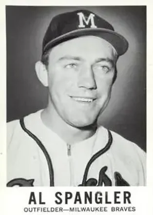 1960 Leaf #38 - Al Spangler - Milwaukee Braves