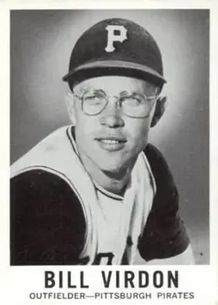 1960 Leaf #40 - Bill Virdon - Pittsburgh Pirates