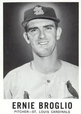 1960 Leaf #41 - Ernie Broglio - St. Louis Cardinals