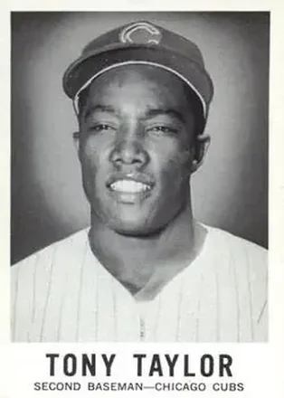 1960 Leaf #44 - Tony Taylor - Chicago Cubs
