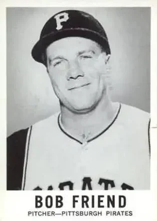 1960 Leaf #53 - Bob Friend - Pittsburgh Pirates