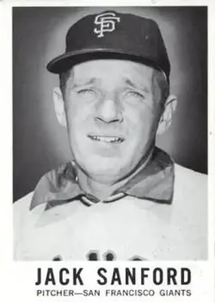 1960 Leaf #54 - Jack Sanford - San Francisco Giants