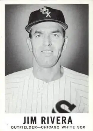 1960 Leaf #55 - Jim Rivera - Chicago White Sox