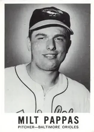 1960 Leaf #57 - Milt Pappas - Baltimore Orioles